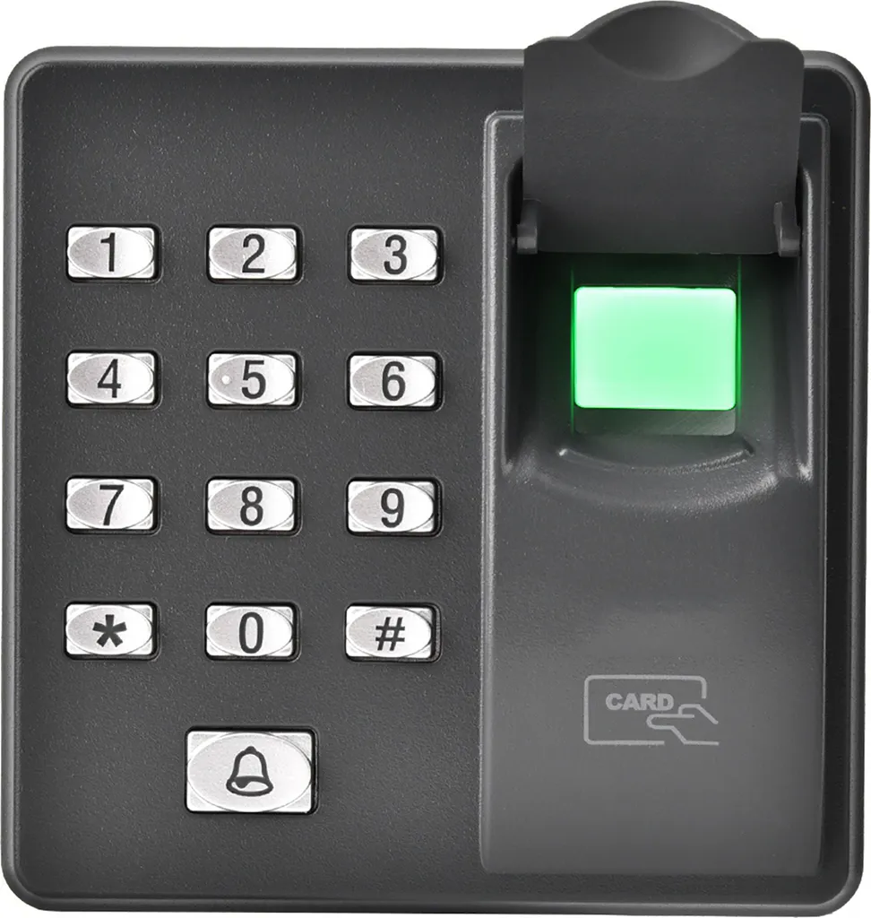 Lecteur de carte de porte filaire avec double fréquence RFID étanche