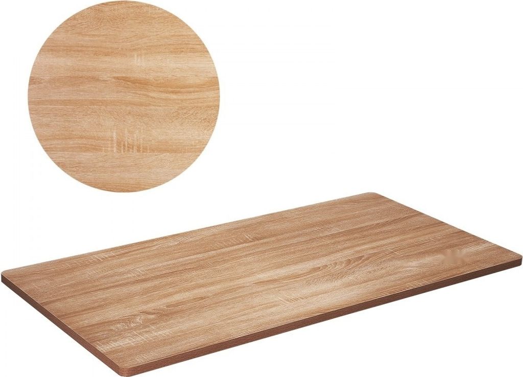**Holzplatte - 25mm Spanplatte - 1600x800mm - P2-Material - melaminharzbeschichtet - Spanholzplatte - 100kg Tragfähigkeit - Schreibtischplatte - I...