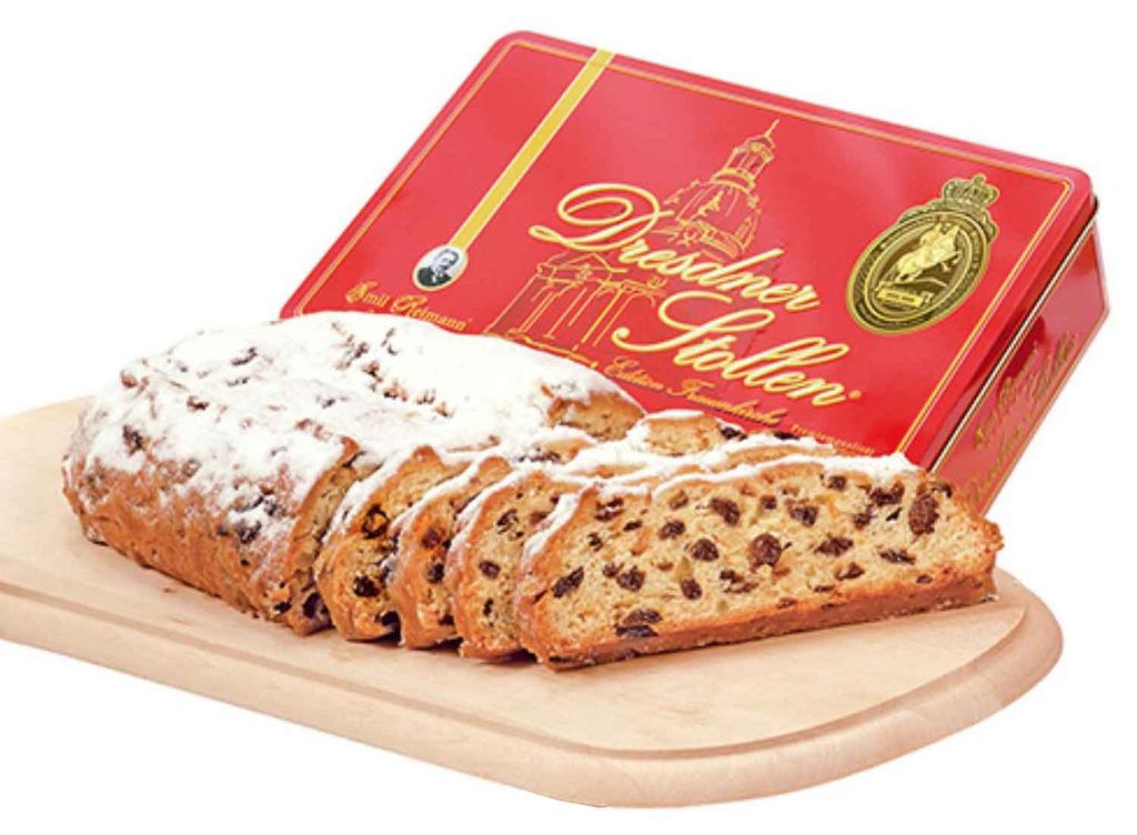 Emil Reimann Dresdner Stollen Dose 'Dresdner Frauenkirche' Produktbild 