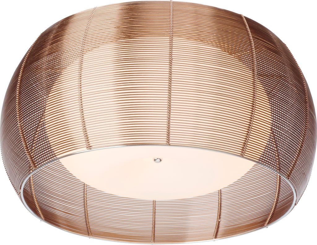 Deckenleuchte 1-flammig HxB 26x50 cm Relax bronze/chrom Produktbild 