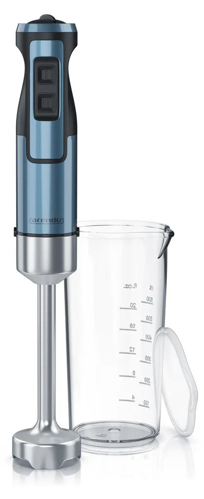 Mixeur Plongeant Arendo pour Soupes et Smoothies Inox 1000W Turbo