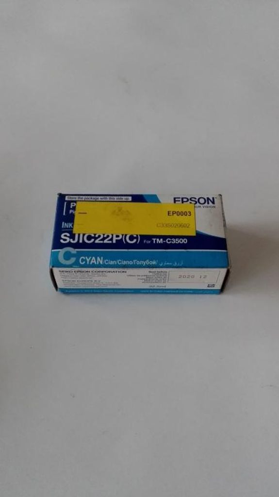 Epson SJIC22P(C): Ink cartridge for ColorWorks C3500 Produktbild 