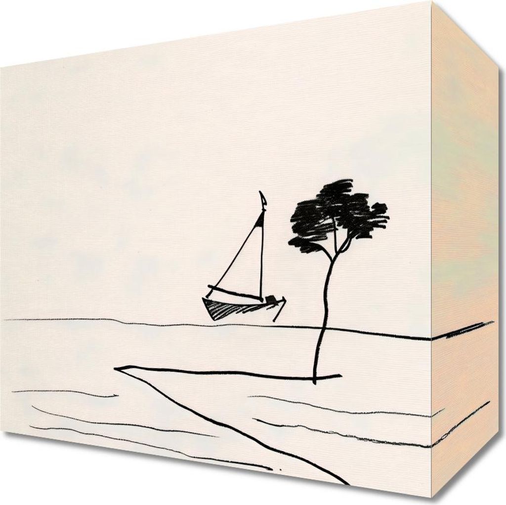 Bild 20x20cm Küstenruhe