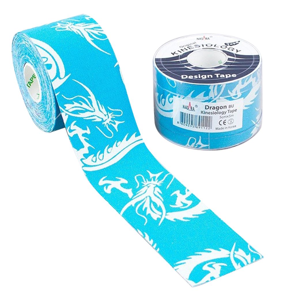NASARA Kinesio Tape | 5cm x 5m - DRAGON Zdjęcie produktu 