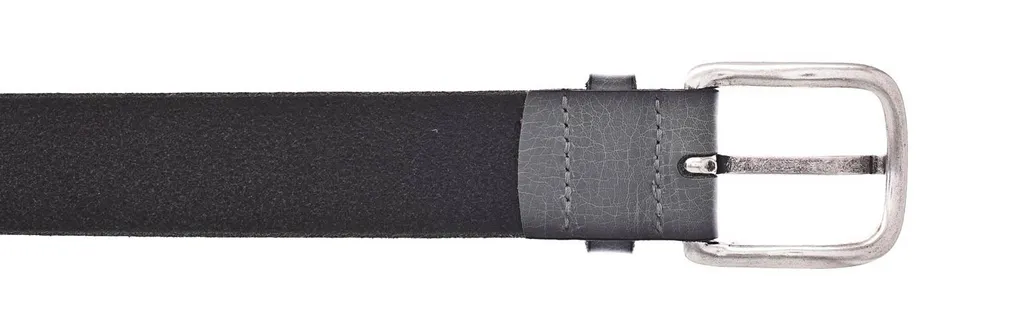 Vanzetti Belt Classics 35mm Grigio Acciaio W105 - Must-Have Pelle - 5