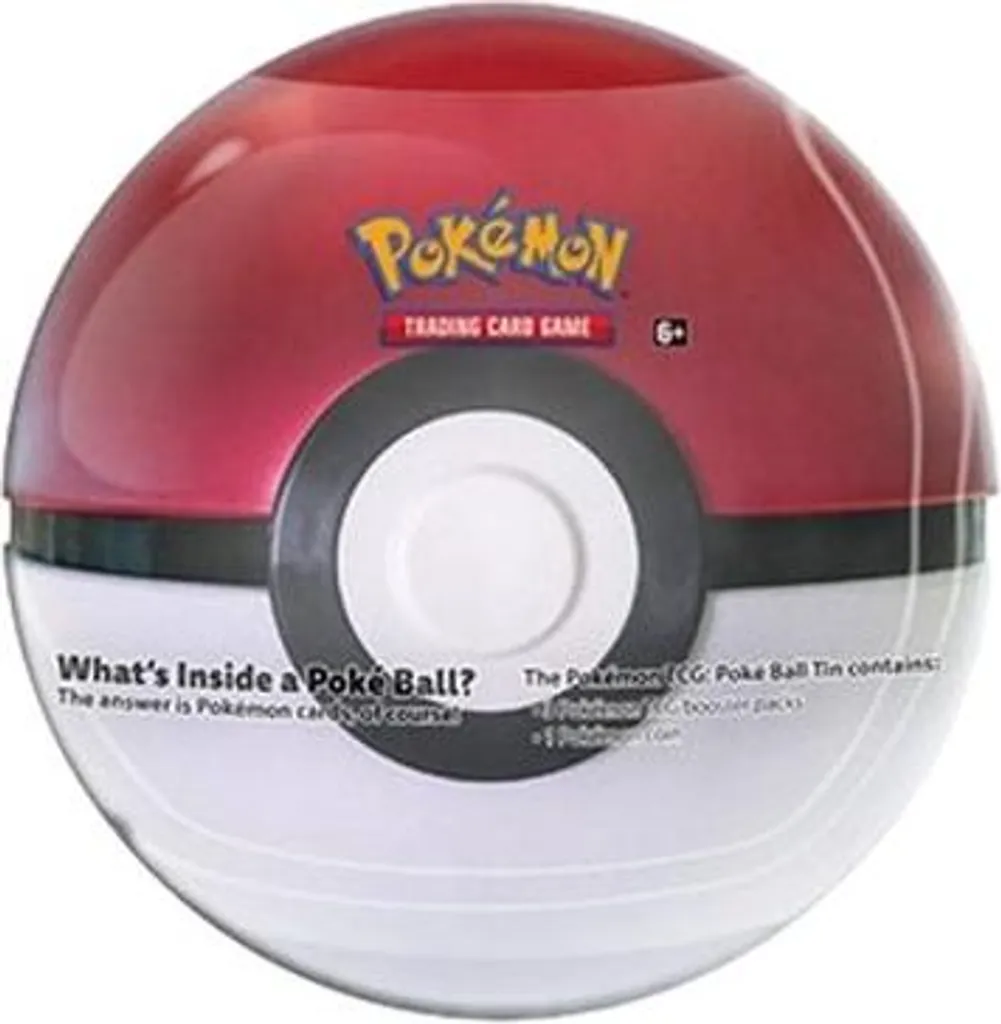 Boîte Pokémon Poké Ball Tin pour Ranger et Transporter vos Cartes Jeu