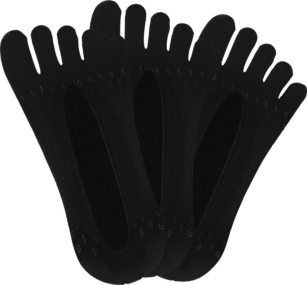 VIVANCE Feinfüßlinge 3 -teilig 3x schwarz Größe 39/42 Sockengröße