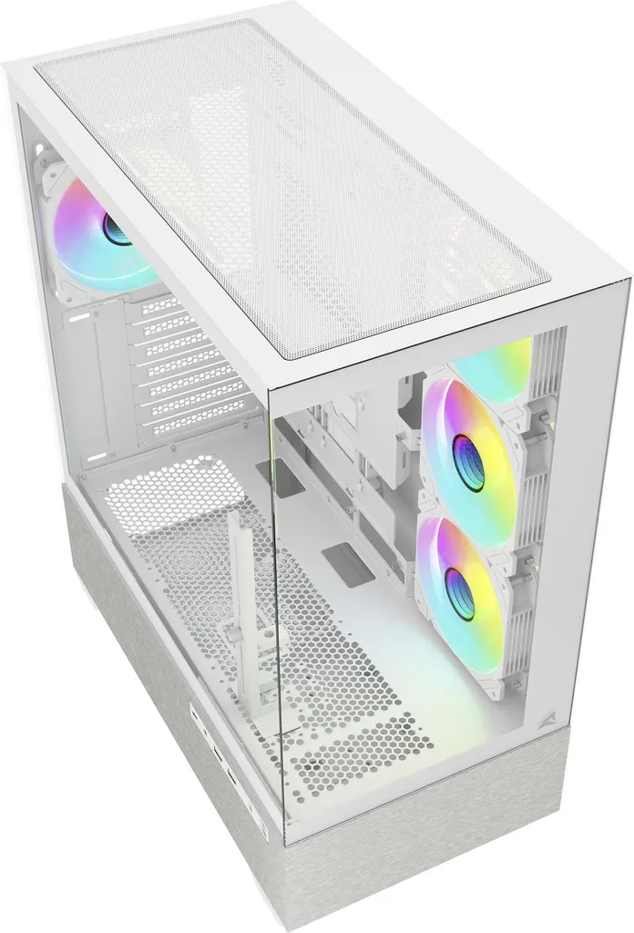 Recensione Case Sharkoon AK7 ARGB Bianco: Versatilità ATX e BTF