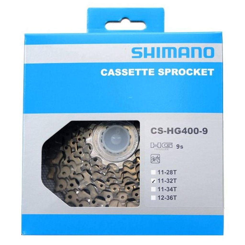 Kaseta Shimano Alivio CS-HG400, 9-rzędowa, 11-32T Zdjęcie produktu 