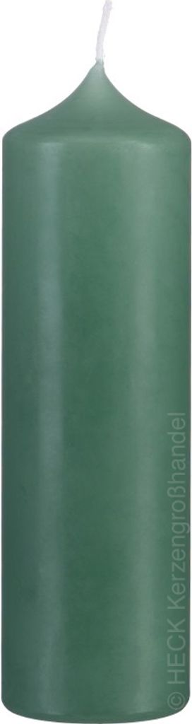 8 Altarkerzen 80x200mm, Farbe Reseda