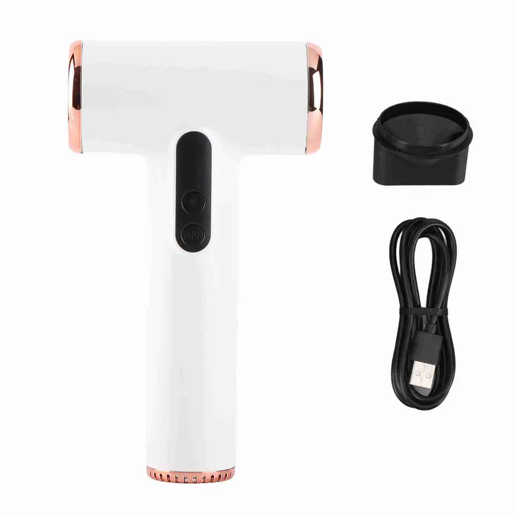 Sèche-cheveux spécial dortoir et extérieur sans fil portable et USB C