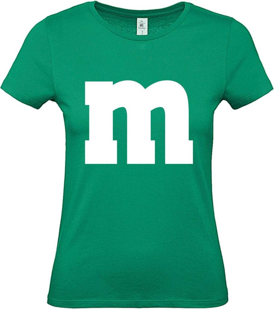 MM Shirt T-Shirt 100% Baumwolle M&M Damen Kostüm Produktbild 