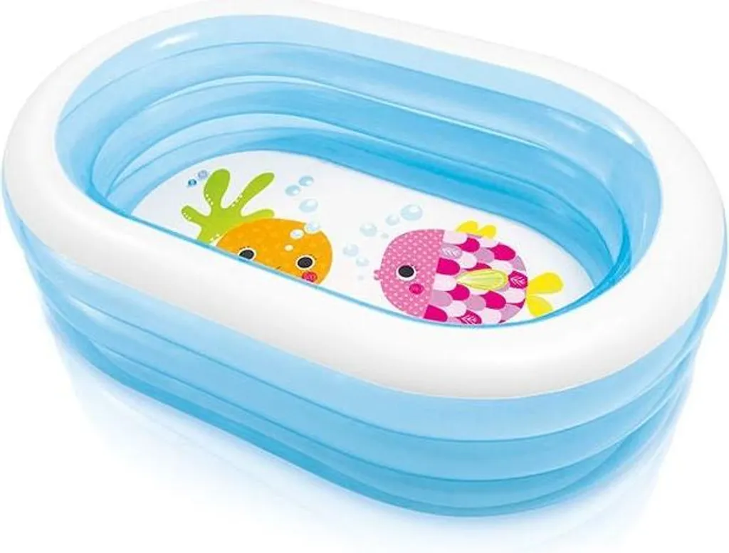 Piscina Intex 57482 Baby Ovale 163 cm | Sicurezza e Divertimento Intex