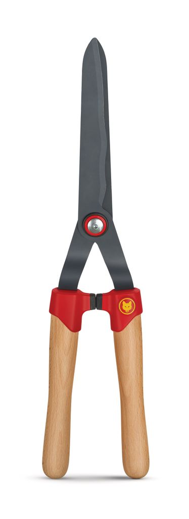 Heckenschere HS-WW, mit Wellenschliff (Holzgriffe) Produktbild 