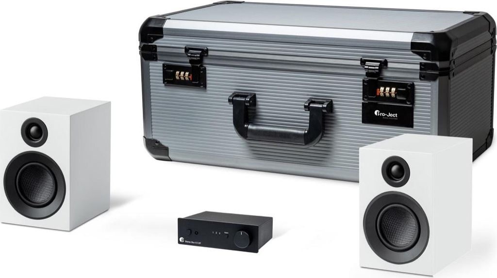 Pro-Ject Travel Set - Schwarz - Weiß