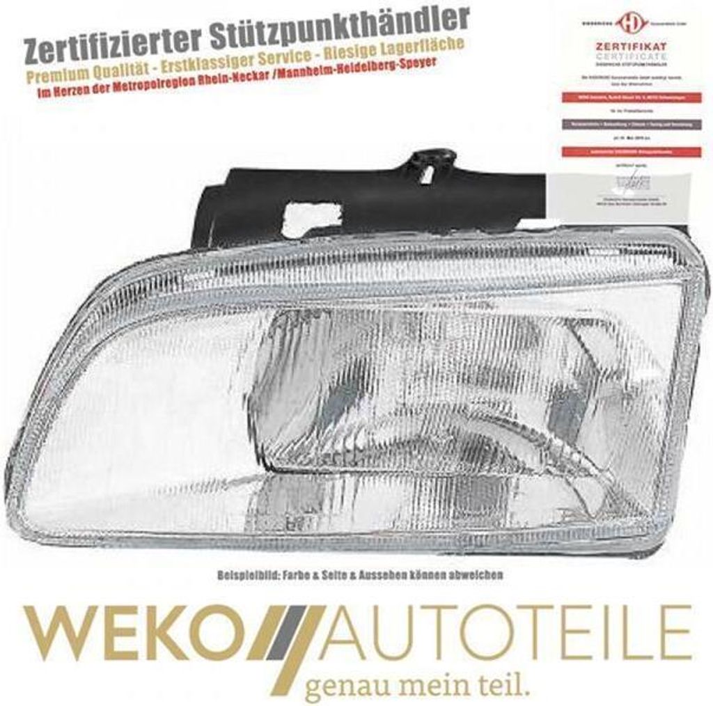 Diederichs Scheinwerfer li. Berlingo, 97-03