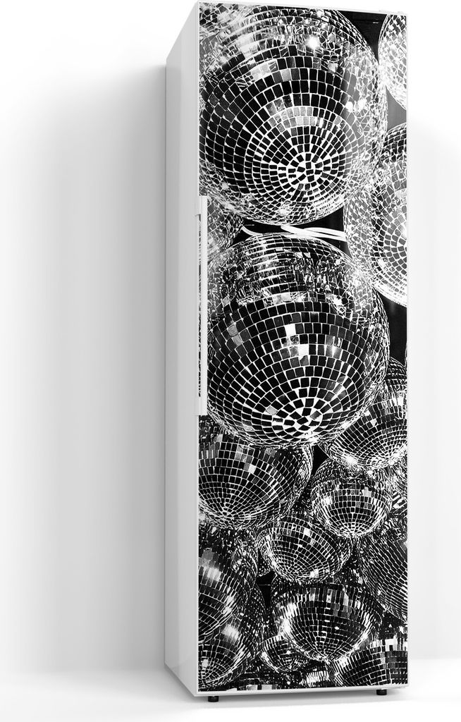 DEQORI Magnetmatte Kühlschrank Standard 60x190 cm 'Glanz der Nacht' Magnetfolie Deko-Folie