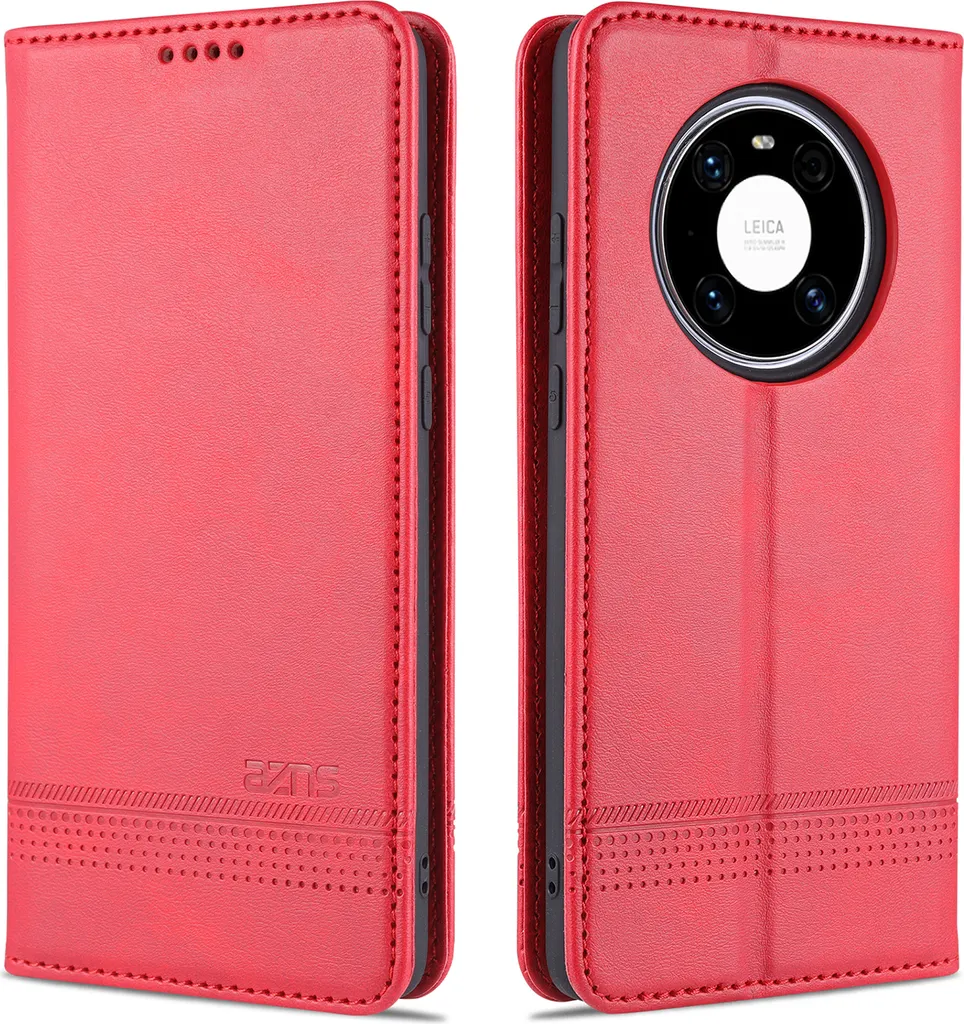 Custodia Huawei Mate 40 Pro Portafoglio Rosa: Protezione e Stile Vintage