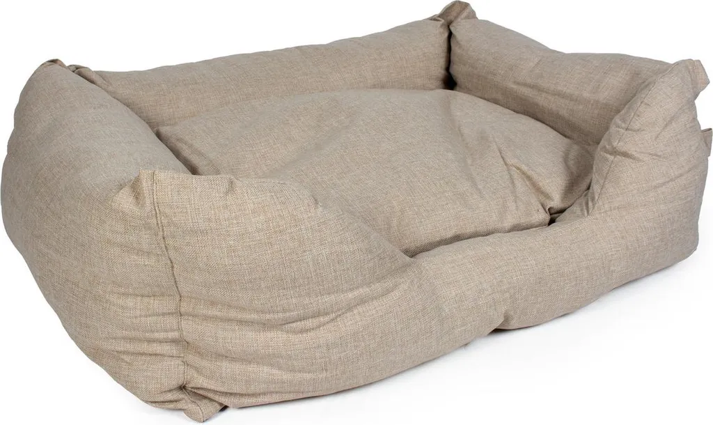 Lit pour chien Duvo+ Textura Eco rectangulaire beige taille L confort