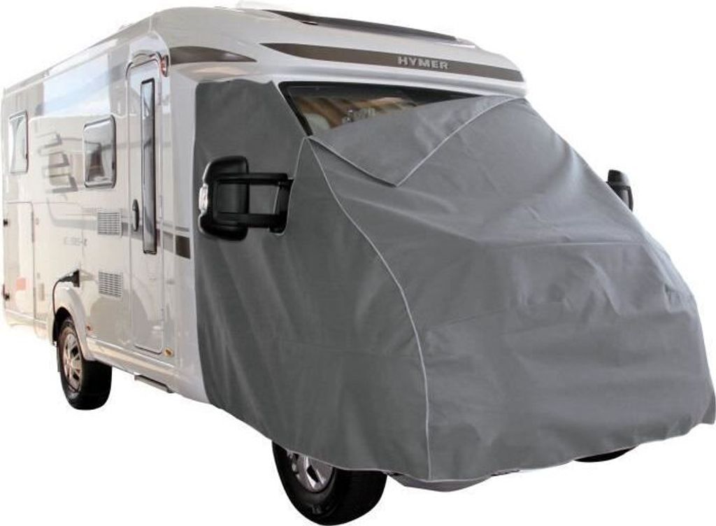 Kabinenabdeckung Wohnmobil Winter, SFS-3 Vlies, 3-lagig 160 g/m², Ducato Typ 250 (2006+), Typ 290 (2013+), Inkl. Spannseile