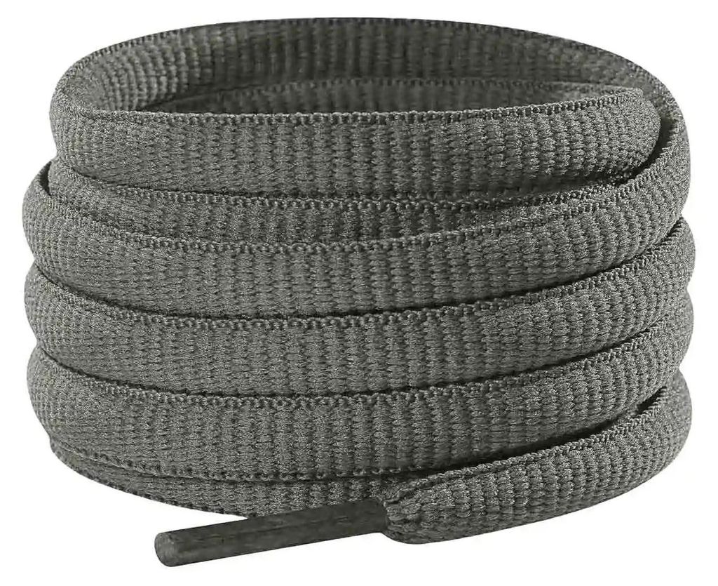 schnuersenkel laufschuhe oval graudunkel