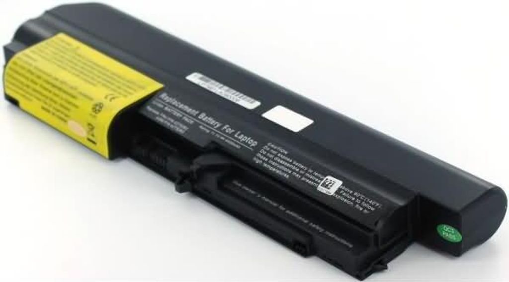 Akku für Lenovo ThinkPad T400 (6475) Li-Ion 10,8 Volt 4400 mAh schwarz.