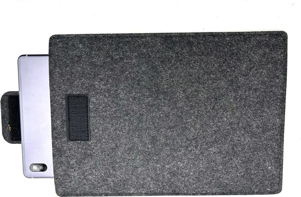 Custodia Feltro iPad e eBook: Manicotto Leggero per Viaggiatori - 1