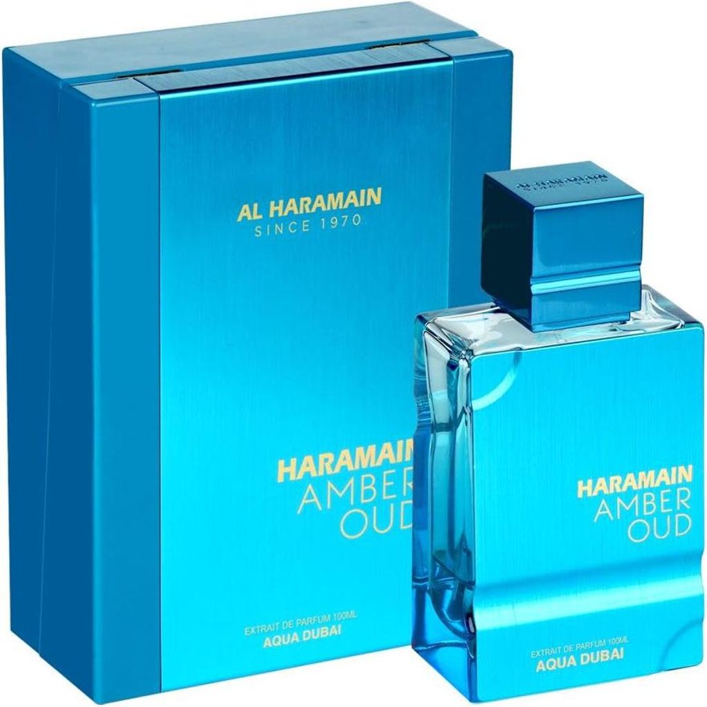 Al Haramain Amber Oud Aqua Dubai Extrait de Parfum Unisex Immagine del prodotto 
