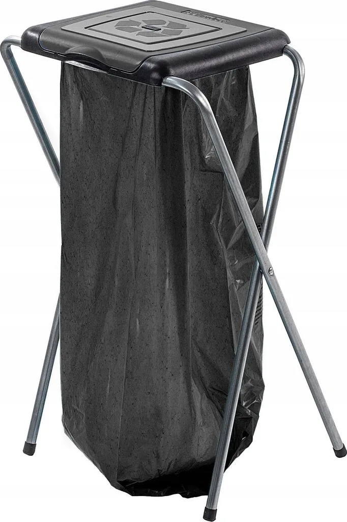 Fini les sacs qui glissent ! Support poubelle 120L stable et efficace