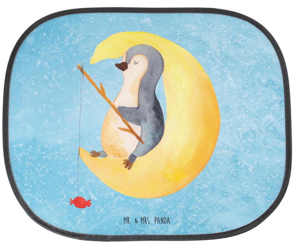 Mr. & Mrs. Panda Sonnenschutz für Auto Pinguin Mond - Produktbild 