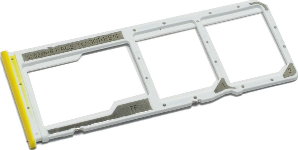 Xiaomi Poco M3, Dual Simkartenhalter und micro-SD Speicherkartenfach, Original Ersatzteil, Gelb