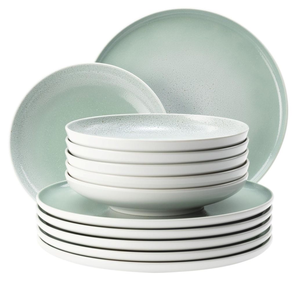 Seltmann Weiden Tafelservice 12-tlg. SENTO HOME AURA MINT Produktbild 