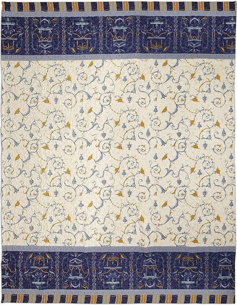 Bassetti Tagesdecke OPLONTIS Farbe Blau V9N Größe 240x255
