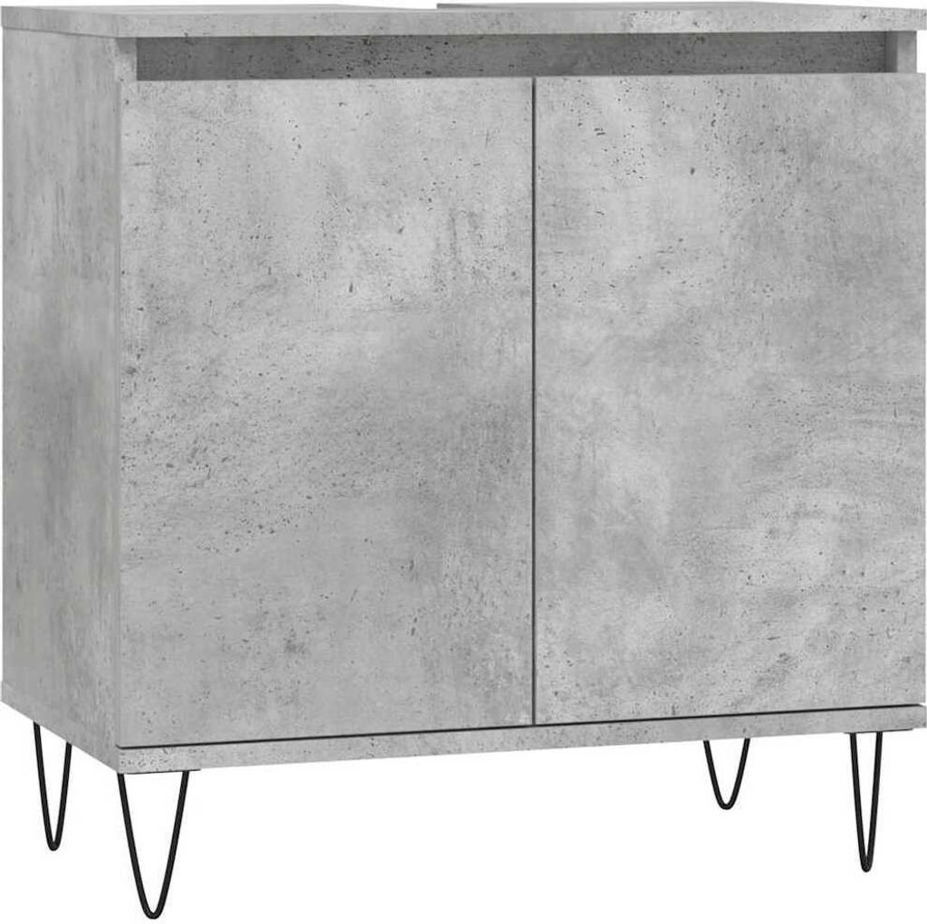 vidaXL Koupelnová skříňka Concrete Grey 58 x 33 x 60 cm Obrázek produktu 