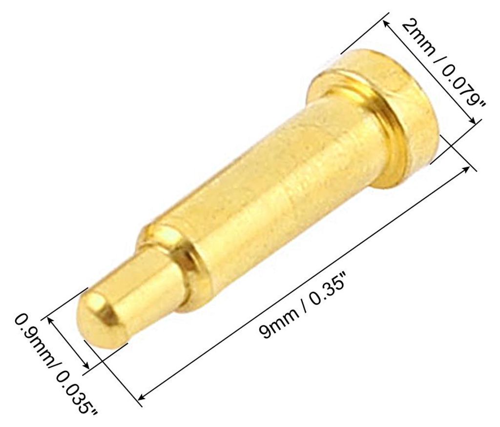 10?PCS Po-go Pin Federprš¹fspitze Sph?rische Trinkgeld Spring Loaded Sonden Testen Pins