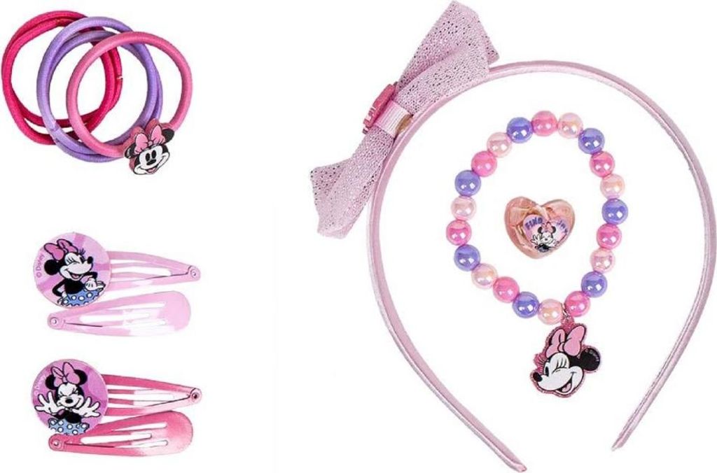 Disney Minnie Mouse Haar-Accessoire-Set – Kreativer Haarschmuck für Kinder