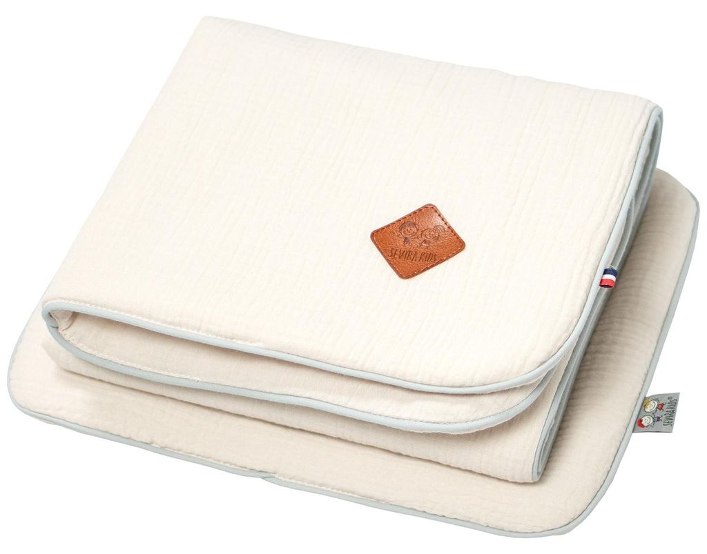 Bettset Wiege Jeanne 2 teilig - 50x70 cm - Beige | by SEVIRA KIDS