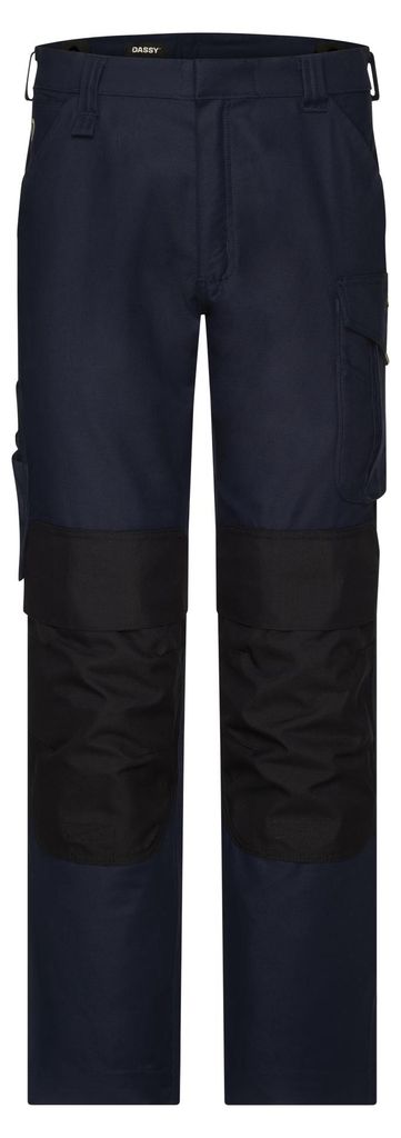 Arbeitshose mit Kniepolstert. Ando COPESPRE62 265g nachtblau/schwarz, Gr. 60 DASSY 201180