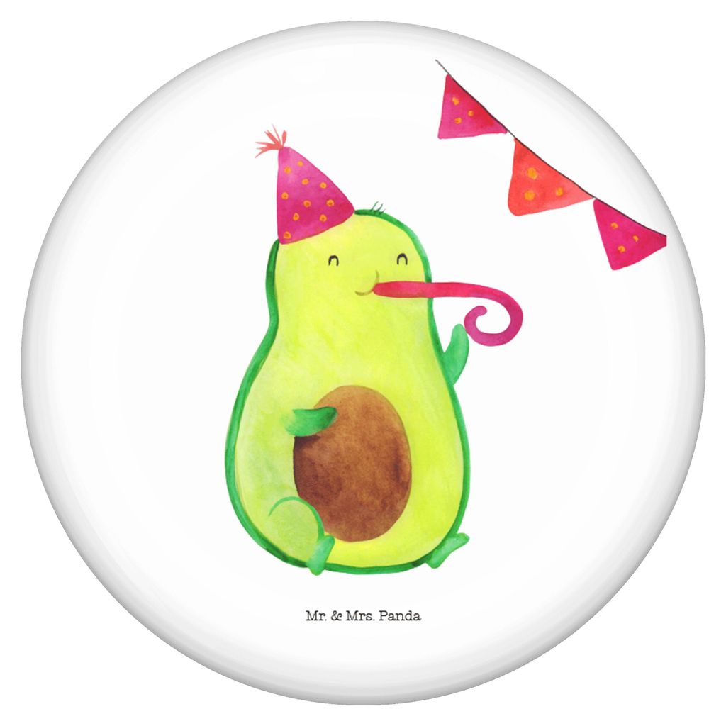 Mr. & Mrs. Panda Button Avocado Geburtstag - Weiß - Geschenk, Anstecker, Frucht, Reversnadel, Party, Plakette, Pin, Badge, Feier, Überraschung