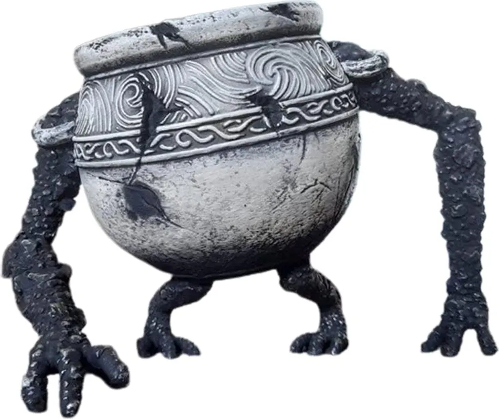 Figurine en résine de jeu vidéo mystérieux pour décoration de bureau