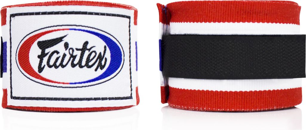 Fairtex Boxbandagen - HW2 Thailändische Flaggenbandagen 4,5 m