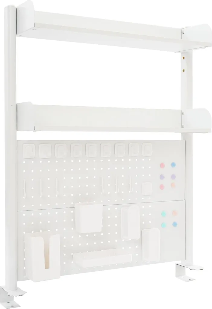 Organiseur de bureau blanc anti-désordre - Libérez votre espace de travail