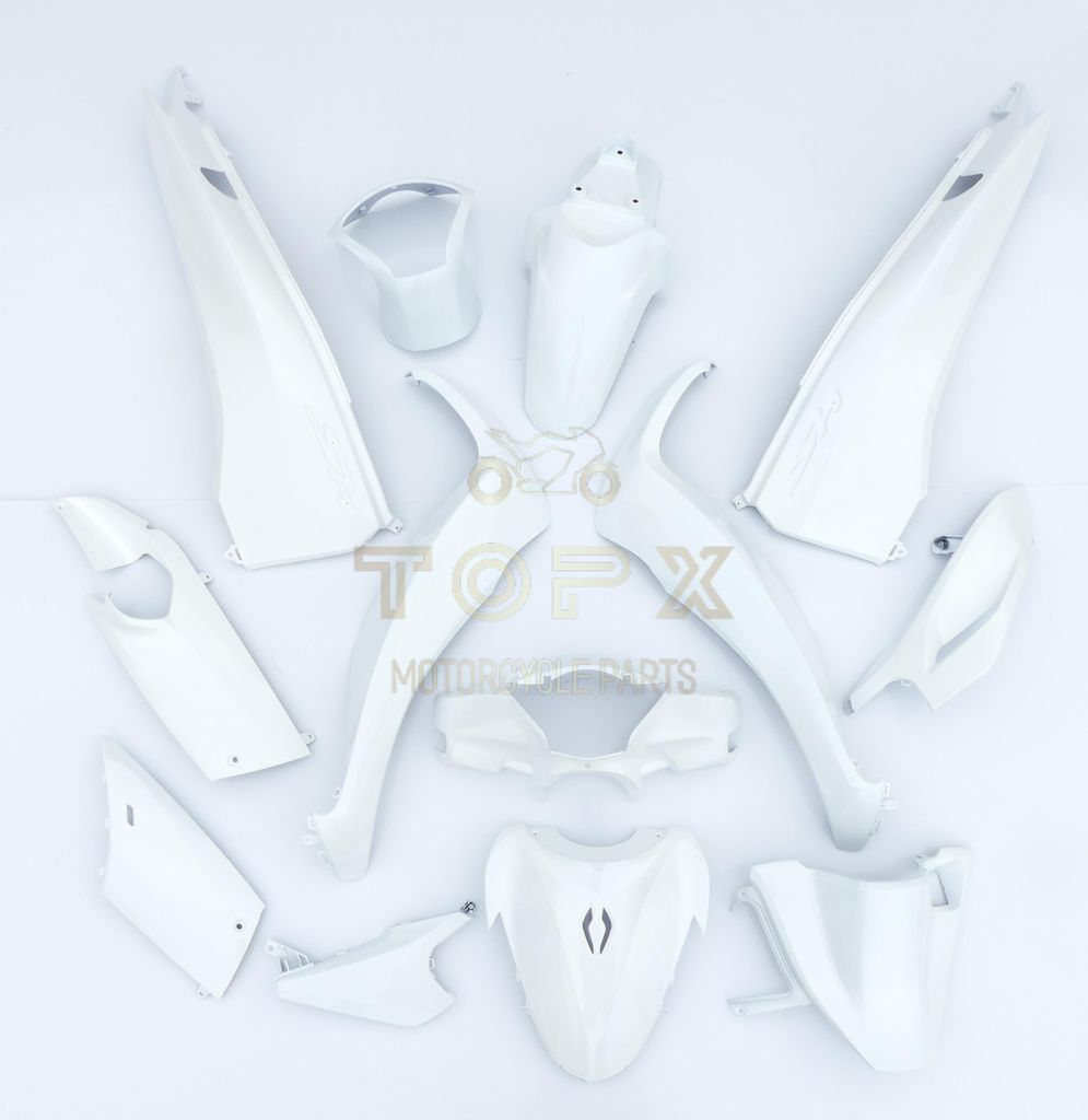 Front Set X13 Verkleidung Seitenschutzblech Honda Sh 125 13-16 K01
