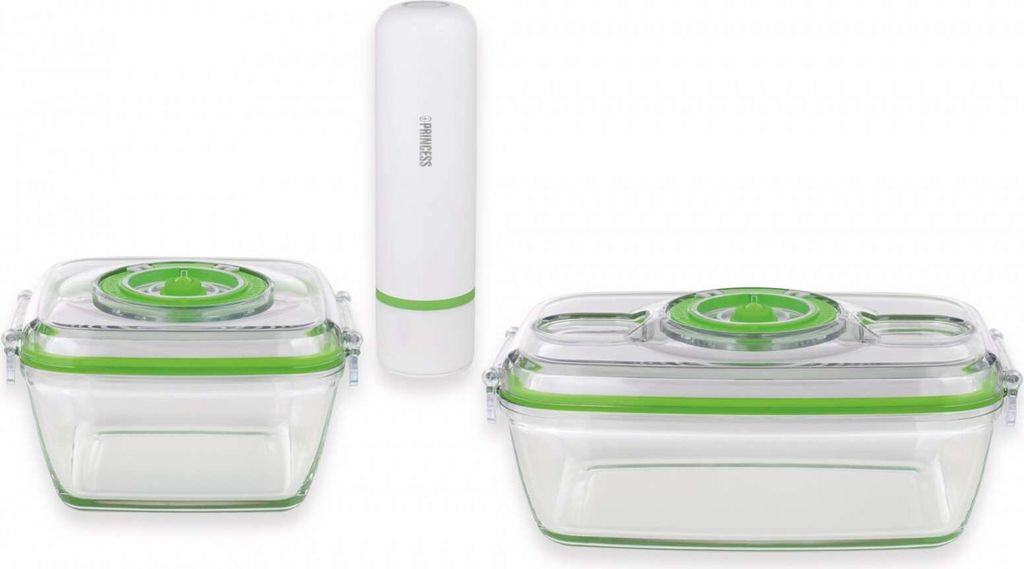 Set di sigillatrici sottovuoto manuali Princess 2.5W Bianco Immagine del prodotto 