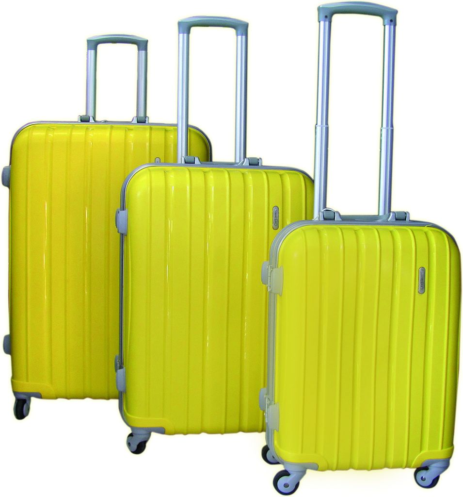 Luxus 3'er Aluminium Hartschalen-Koffer-Set in verschiedenen Farben inkl. Kofferwaage