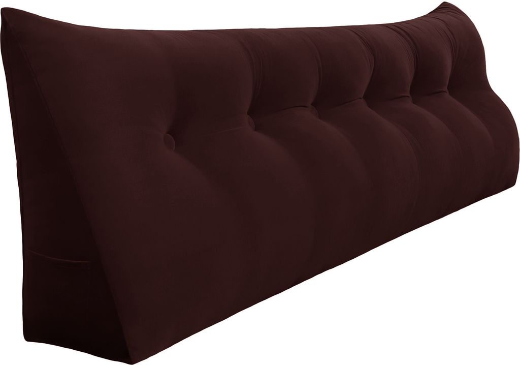 Grand coussin ergonomique de tête de lit Coussin cunéiforme Image du produit 
