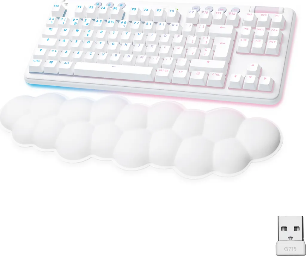 Clavier Gaming Logitech G Sans Fil Blanc : Dites adieu à la latence