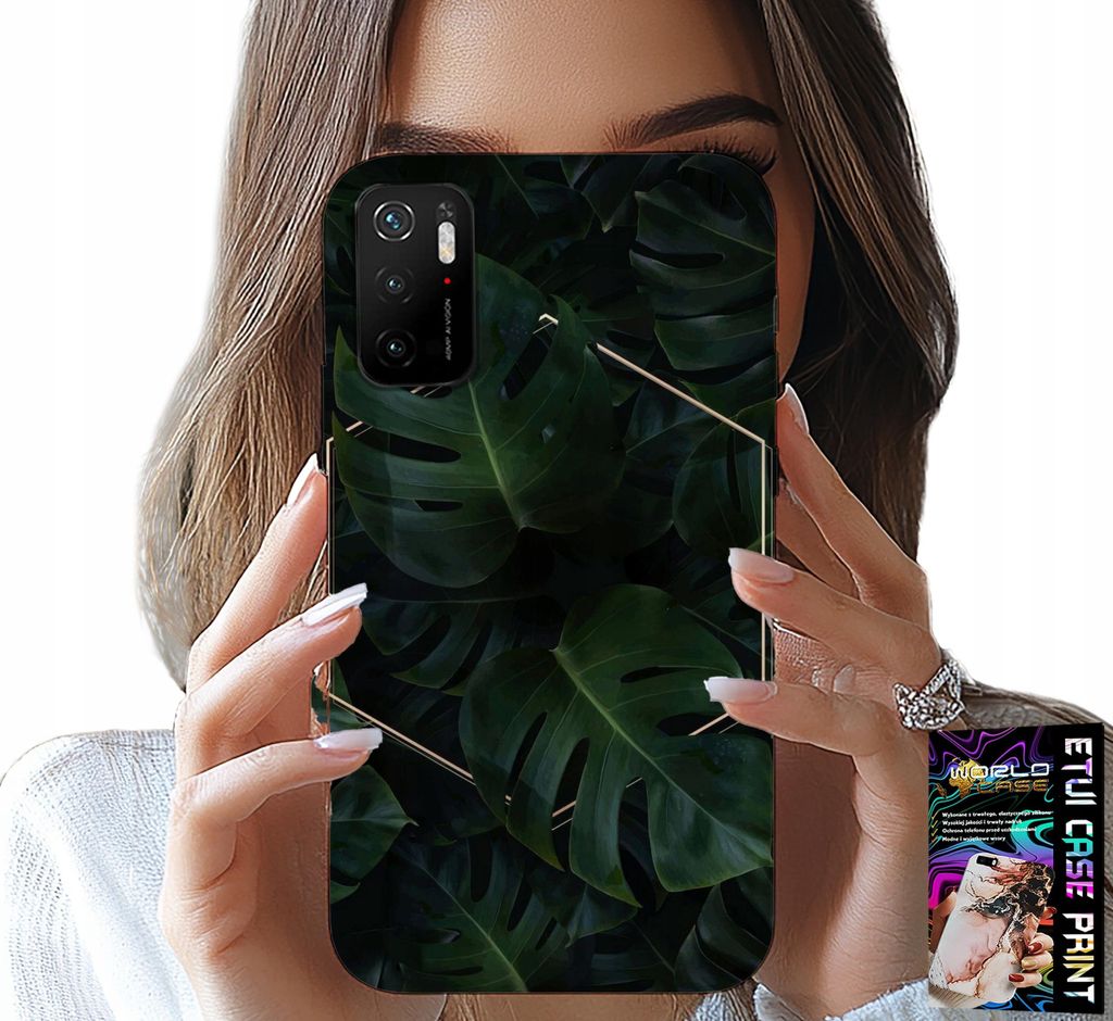 Fall Für Xiaomi Poco M3 Pro 5G - Elegante Blätter Modische Fall Designs