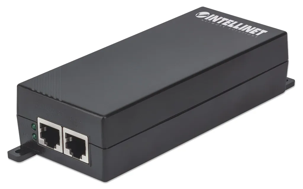 Injecteur PoE+ 30W Gigabit INTELLINET avec Protection contre Surtension
