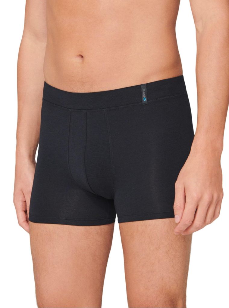 Schiesser heren shorts, ademend en zacht, effen kleuren - Productafbeelding 